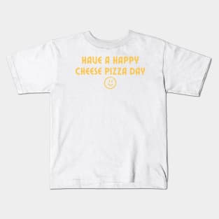 Cheese Pizza Day Kids T-Shirt